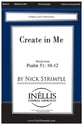 Create in Me Unison choral sheet music cover